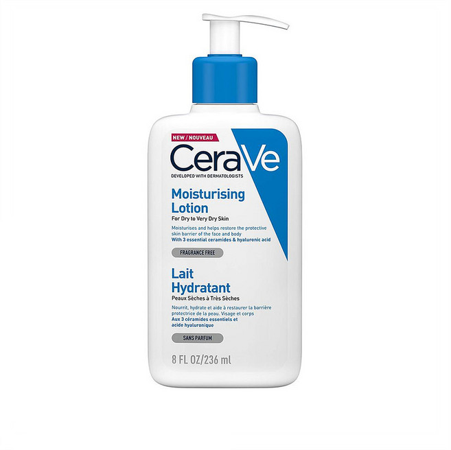CeraVe 세라비 모이스처라이징 페이스 바디 수분 보습 로션 236ml, 1개