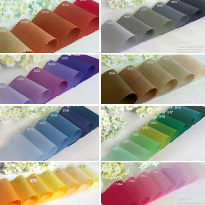 자투리 면혼방천 무지 원단 88종, 면혼방무지889