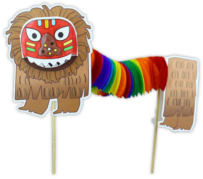 북청사자 허니컴놀이, 1개, 단품