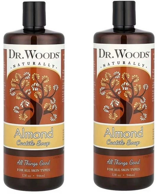 닥터우즈 아몬드 카스티유 비누 946ml 2팩 - 쿠팡