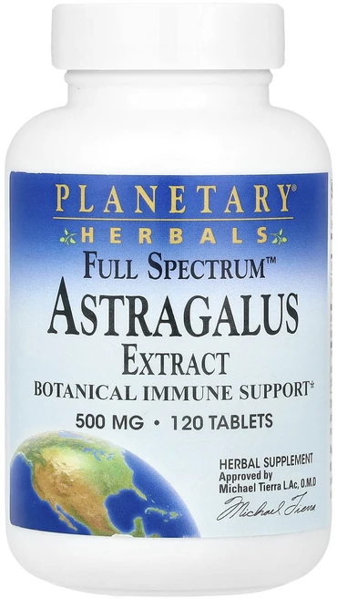 Planetary Herbals Full Spectrum™ 황기 추출물 500mg 120정(정당 250mg), PlanetaryHerbalsFullSpectrum황기, 1개, 120정 - 쿠팡