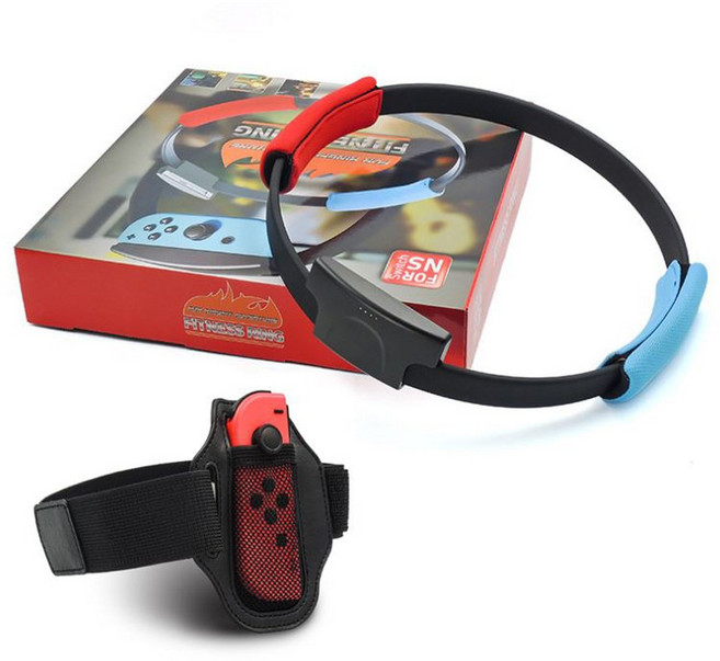 닌텐도 스위치 호환 링피트 어드벤쳐 링콘 + 레그스트랩, 1세트, HBS-179