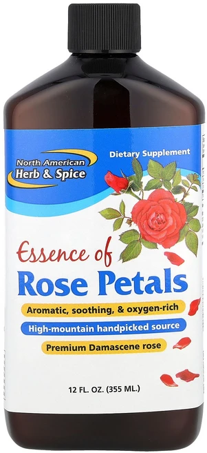 North American Herb & Spice Essence of Rose Petals 12 fl oz 355 ml, North American Herb & Spice Es, 355ml, 1개 - 쿠팡
