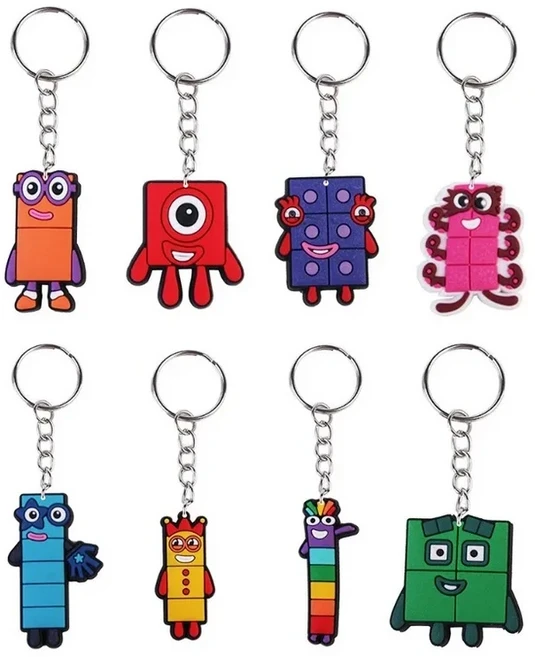 [넘버] 숫자 블록 키링 키체인 생일 선물 답례품