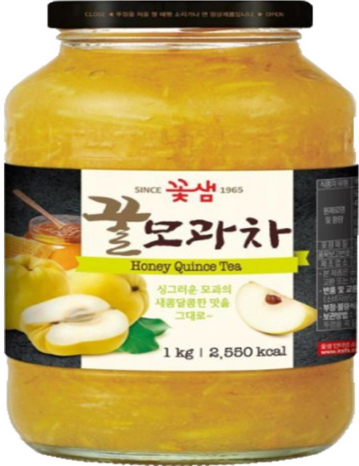 꽃샘 꿀모과차 1kg+1kg 총 2kg, 1kg