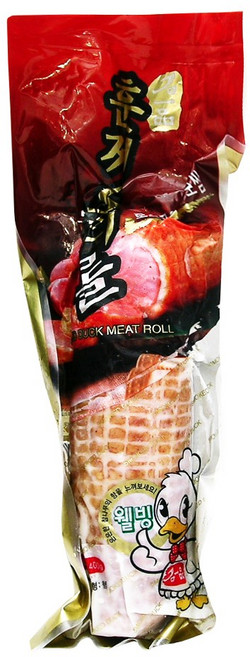 훈제오리 롤 400g /Smoked Duck Meat Roll/냉동, 1개