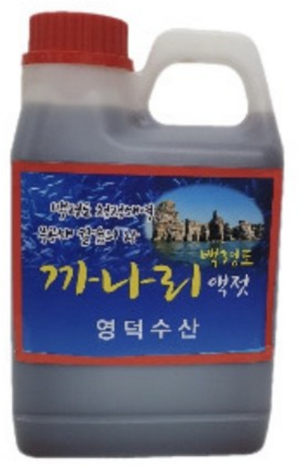 어부가 직접 담근 백령도 까나리액젓 300g 1kg 1.2kg 5kg 10kg 순수 원액, 1개