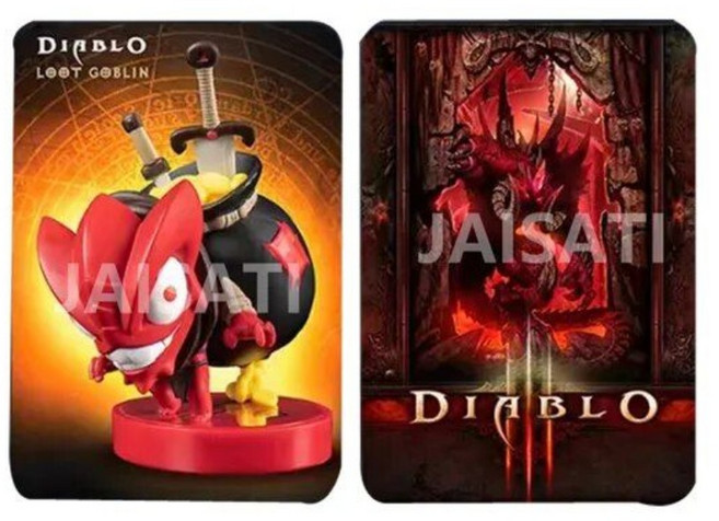 디아블로3 젤다 마리오 아미보 카드 엘리트 몬스터 NS 스위치