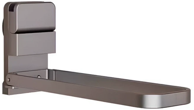 접이식 옷걸이 흡착 1초설치 세탁실 수건 행주 다용도 걸이, 1개, 그레이