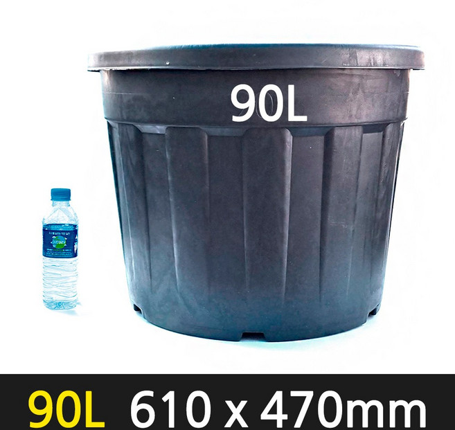 대형 노지 화분 90L, 1개