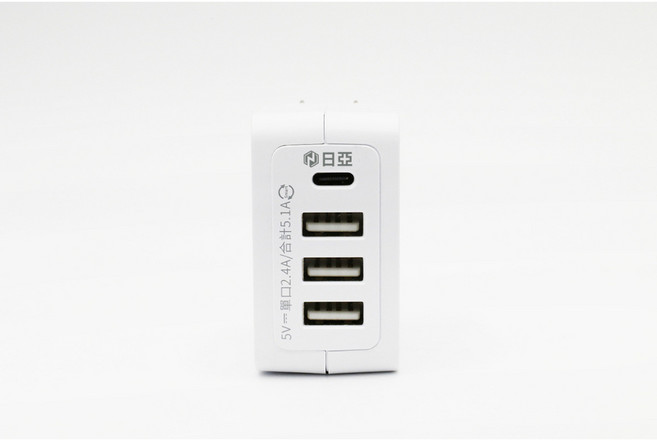 日亞 1TYPE-C 3USB充電器, 1個