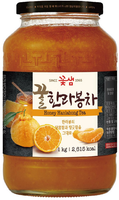 꽃샘 꿀한라봉차, 1kg, 1개입, 4개