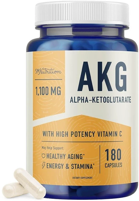 SMNutrition AKG 1100mg 캡슐 180정 - 쿠팡