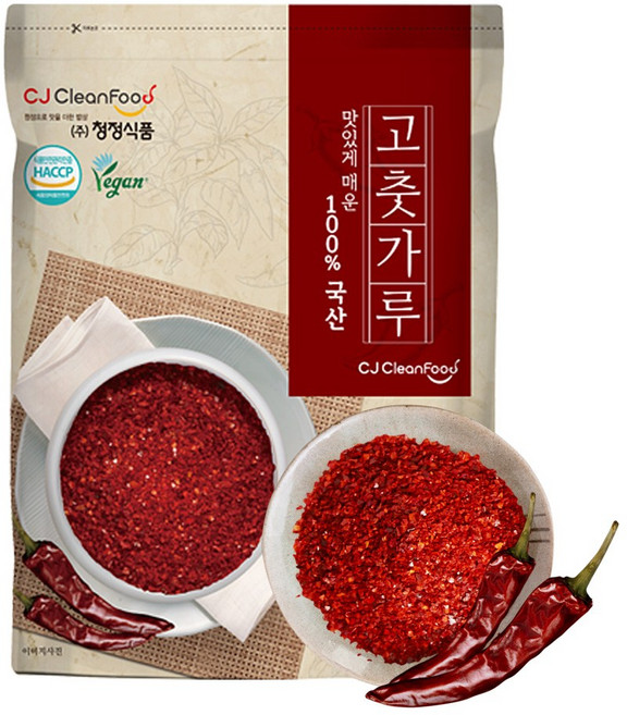 25년 HACCP 국산 100% 햇 굵은 고춧가루, 1kg, 1개