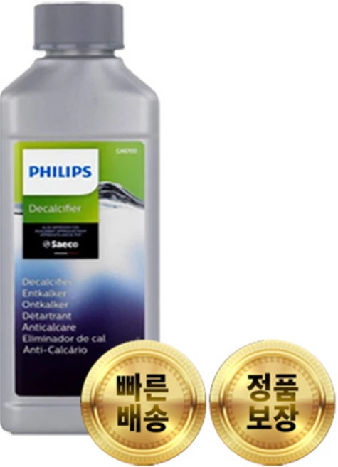 필립스 세코 커피머신 석회질 제거 청소 세척제 세정제 디스케일러 CA6700 250ml, 1개 - 쿠팡