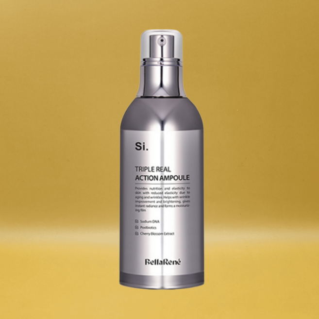 벨라르니BellaRene P [08] 트리플 리얼 액션 앰플 전성분 멜로시라눔물로이데스추출물 포함, 8개, 100ml