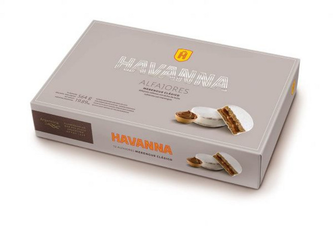 Havanna 케이크 스낵 알파호르 두스 데 레체 박스 12개