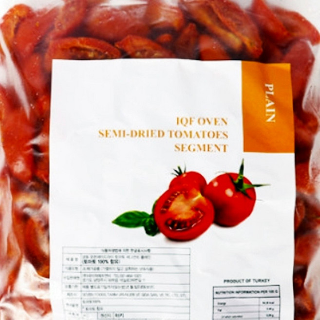 반건조 마리네이드 토마토 세그먼트 토핑 냉동 1kg