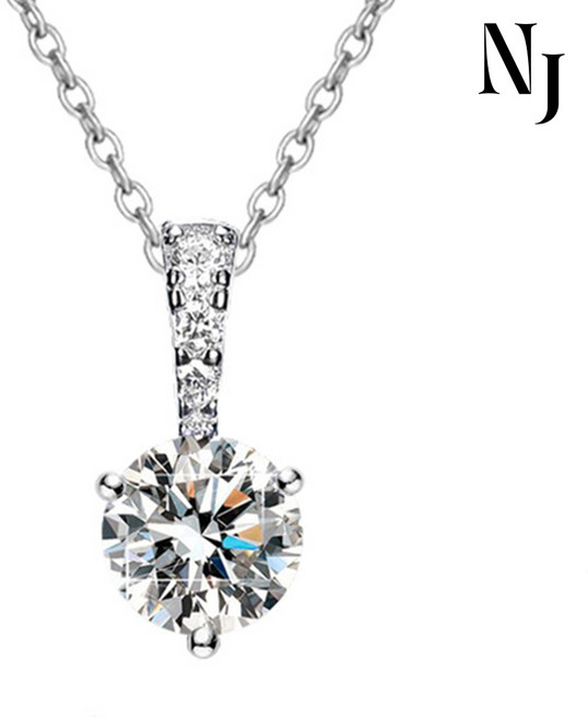 [ 엑설런트컷팅 / 국내생산 / GRA보증서 ] 국내정품 레이어드 1캐럿 목걸이 MONE0003