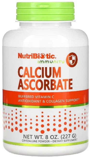 뉴트리바이오틱 이뮤니티 아스코르브산칼슘 227g (8oz), 1개, 1개 - 쿠팡