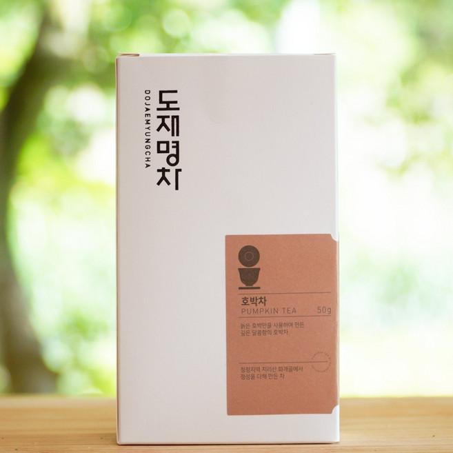 도재명차 호박차 / 대용차 / 무카페인 / 하동차, 1개, 50g, 1개입