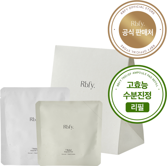 리바이포유 데일리 앰플패드 리필패키지 100매 패밀리케어 진정패드 7초패드 쿨링패드 리얼병풀, 1개, 100매입