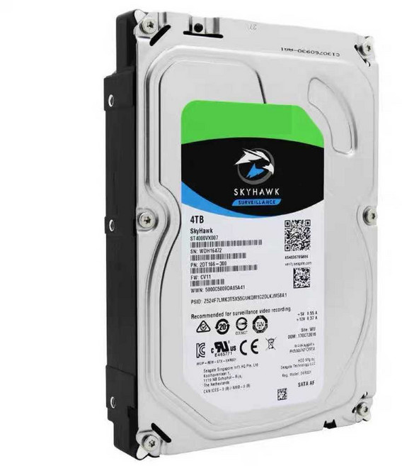 씨게이트 SkyHawk HDD 4TB 하드 드라이브 ST4000VX007, 1개, 스탠다드 모델