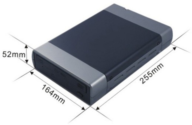 외장 하드 드라이브 인클로저 USB3.0 2.0 SATA HDD SSD 케이스 지지대 모바일 16 속도 녹화 5.25 인치, [01] USB2.0 EU plug, 01 USB2.0 EU plug