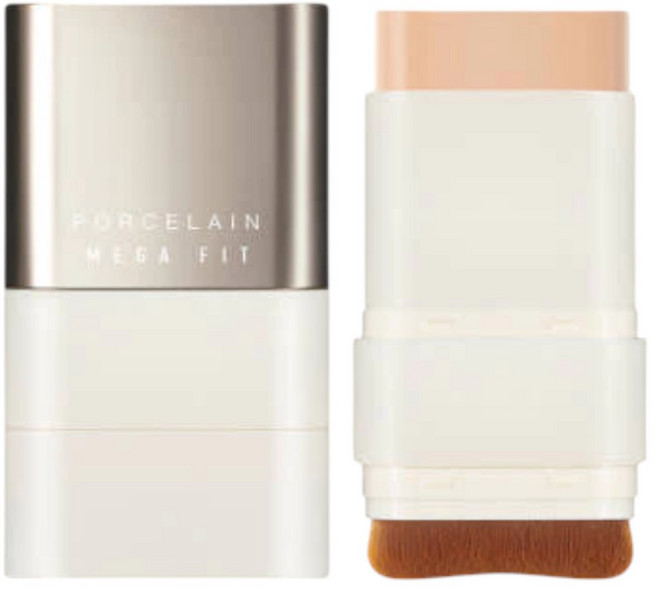 CHOSUNGAH 曹成雅 陶瓷光澤雙頭粉底棒, 明亮白皙, 1個