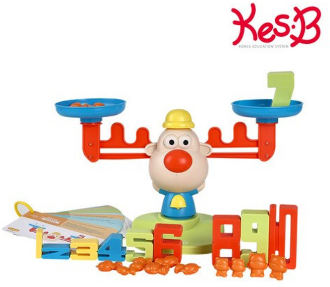 수블럭 주산주판 수막대 양팔저울 수세기판 수교구 숫자놀이 유아교구몬테소리, 03.스마트밸런스저울