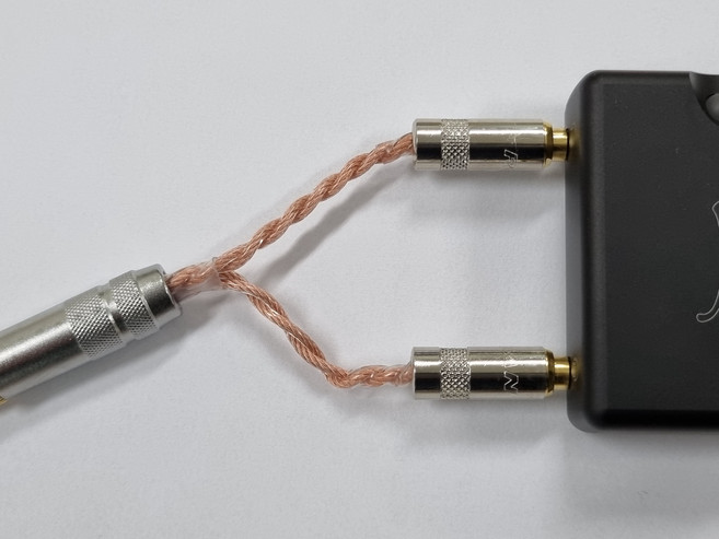 모조 바쿤 밸런스 변환케이블 3.5mm to 4.4mm, 1개