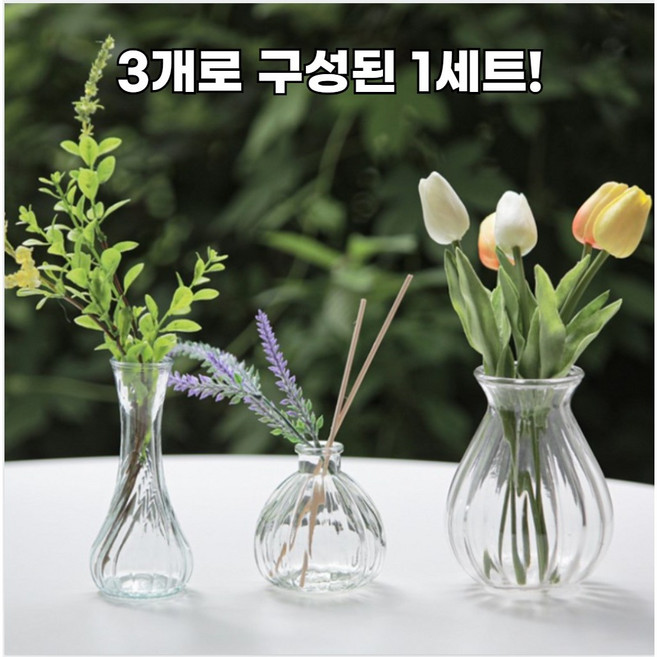 온코스트 세상 럭셔리한 유리 화병