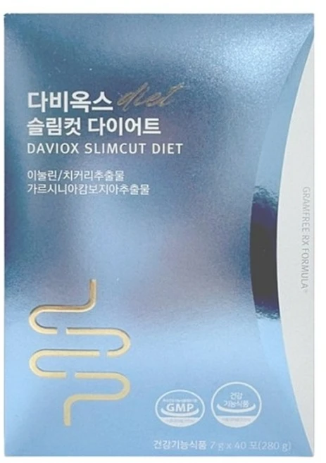 르네셀 다비옥스 슬림컷 다이어트 7g x 40포, 1개, 7g x 40포 (280g), 280g - 쿠팡