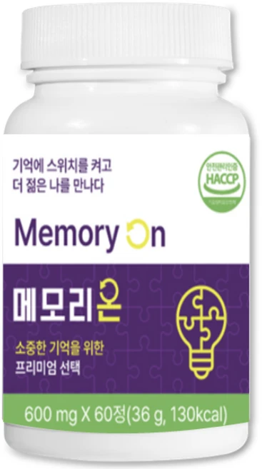 의사와 약사가 만든 기억력 솔루션 기억+혈당 관리 60정, 1박스 - 쿠팡
