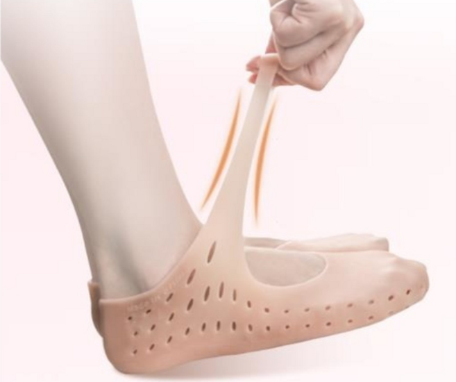 므뮤 실리콘 발 뒤꿈치 각질케어 덧신 굳은살 보습 관리, S사이즈X2개, 1개입, 1개