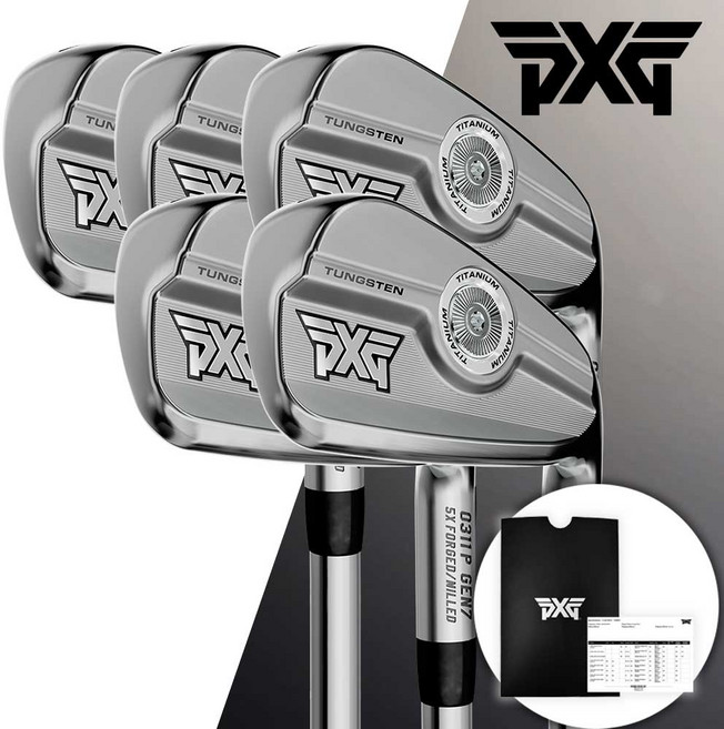 PXG 아이언 젠7 0311P XP 2024 GEN7 IRON 피엑스지 중급자용, GEN7 0311P, 10개 (4-L), 경량스틸 NEW 다아니믹골드 120 X100, 30도