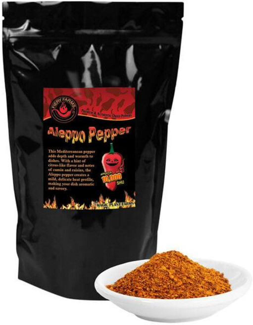 미국 파이어리 팜스 Fiery Farms Red Aleppo Pepper Flakes 레드 알레포 페퍼 플레이크 시즈닝, 4개, 1kg