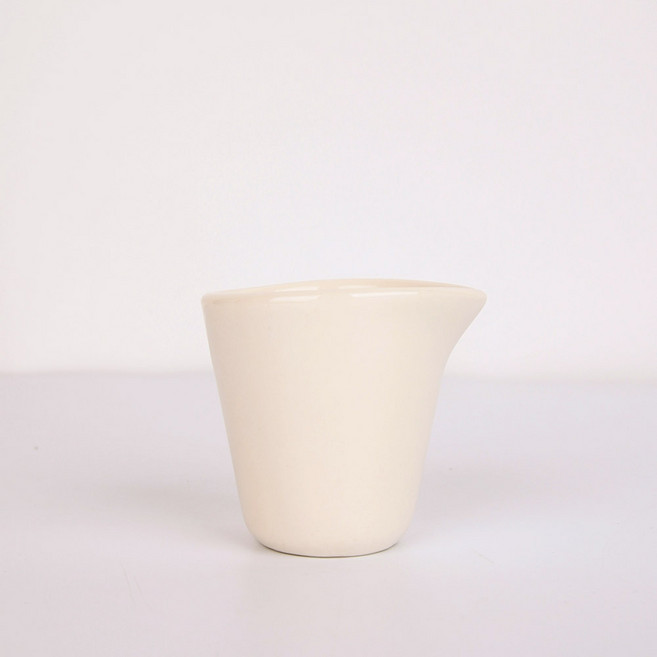 라쿠스 뉴욕 시럽볼 화이트 도자기그릇 소스볼 드레싱 연유, 라쿠스 뉴욕 소스종지, 1개