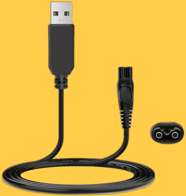 필립스 전기 면도기 충전기 USB 충전 케이블 전기종 호환, 1개