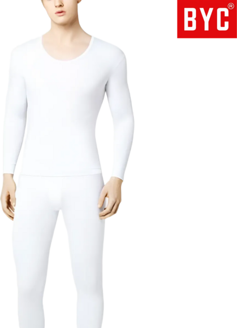 BYC 순면100% 남성내의 상하세트(얇은내복)