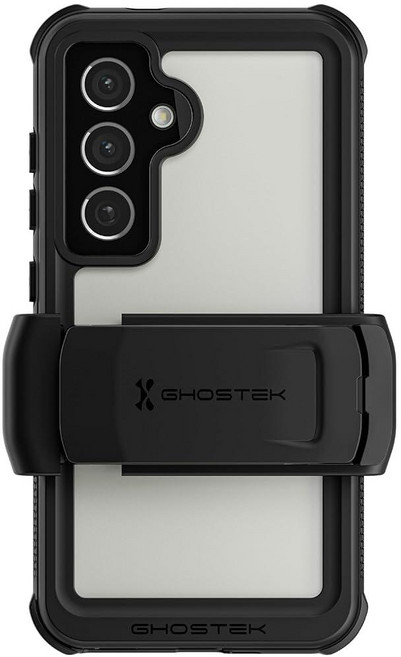Ghostek Nautical 갤럭시 S26 울트라 방수 케이스 벨트 클립 액정보호필름 및 카메라 렌즈 커버 포함 견고하고 튼튼한 마그네틱 MagSafe 삼성 S26 울트, 투명