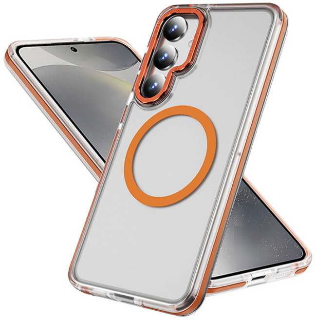 갤럭시퀀텀4 A54 5G A546 맥세이프 반투명 매트 컬러 범퍼 하드 핸드폰 케이스