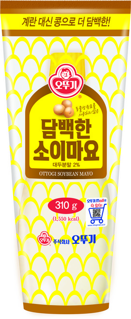 오뚜기 담백한 소이 마요네즈, 310g, 6개