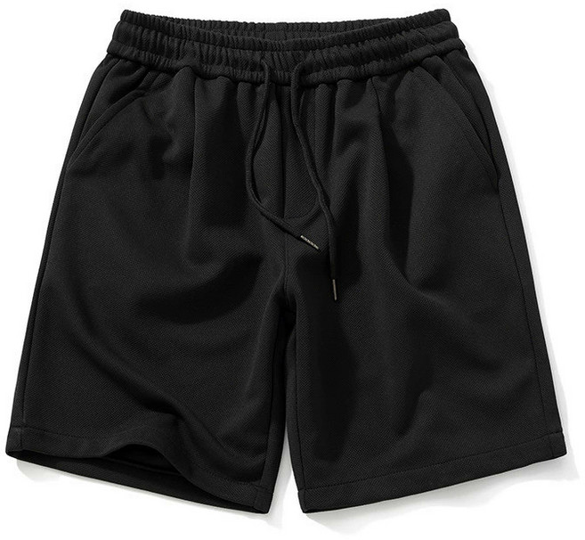 休閒純棉寬鬆運動五分短褲