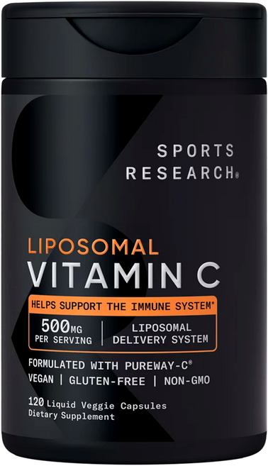 스포츠리서치 리포소말 비타민C 500mg, 1개, 120정