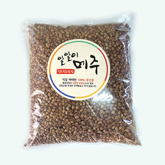 청도우리농장 알알이메주, 5kg 이상, 1개