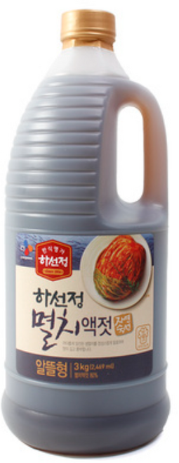 CJ 하선정 멸치액젓 3kg, 2개