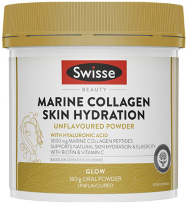 스위스 뷰티 마린 콜라겐 스킨 하이드레이션 파우더 180g, 1개