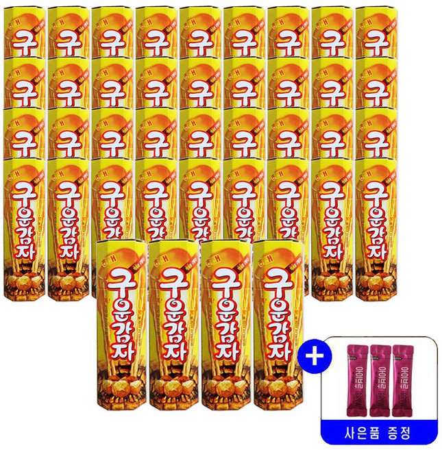 해태제과 구운감자, 27g, 40개