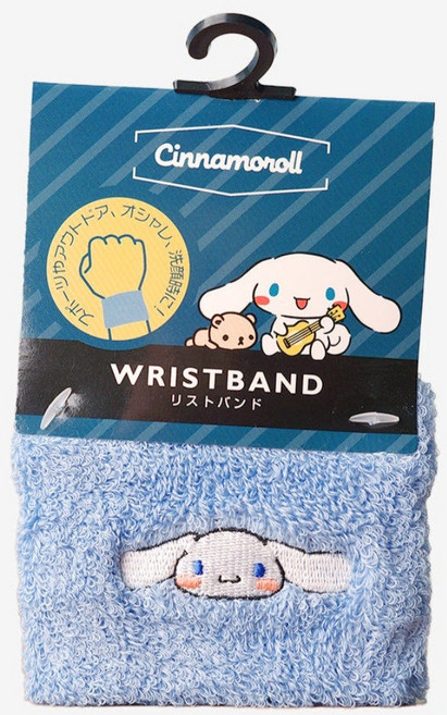 일본 정품 산리오 손목밴드 세안밴드, 1개, 시나모롤
